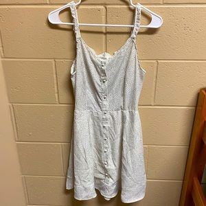 White Farm-Style Dress